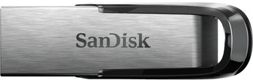 SanDisk Ultra Flair | 128GB USB-A 3.2 Flash Drive | Zwart/Zilver - Matmuis