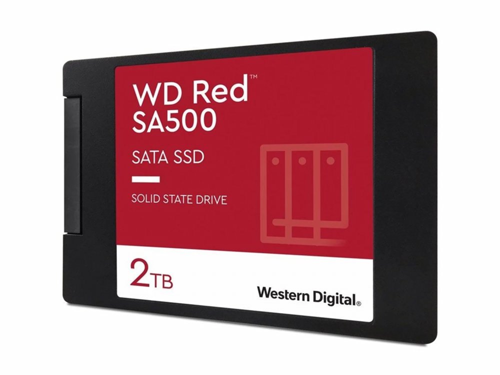 Western Digital SA500 | 2TB SATA SSD | 2.5'' | 560MB/s Lezen | 520MB/s Schrijven - Matmuis