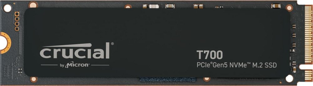 Crucial T700 | 1TB NVMe SSD | M.2 Gen5 | 11.700MB/s Lezen | 9.500MB/s Schrijven - Matmuis - Matmuis