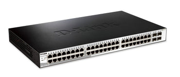 D-Link DGS-1210-52 netwerk-switch Managed L2 Gigabit Ethernet (10/100/1000) 1U Zwart - Matmuis