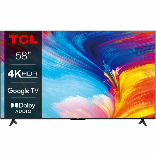 TCL 58P63 | 58'' Ultra HD 4K | LED Smart TV | Wifi | Google TV | HDR10 | 60Hz - Matmuis - Matmuis