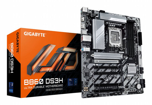 Gigabyte B860 DS3H | Socket LGA 1851 (V1) | Intel B860 | 4xDDR5 | ATX | Moederbord - Matmuis - Matmuis