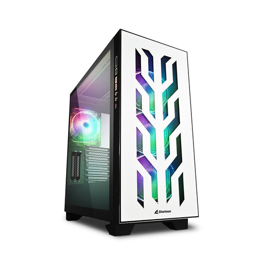 Sharkoon ELITE SHARK CA300T | Tower Behuizing | Wit - Matmuis