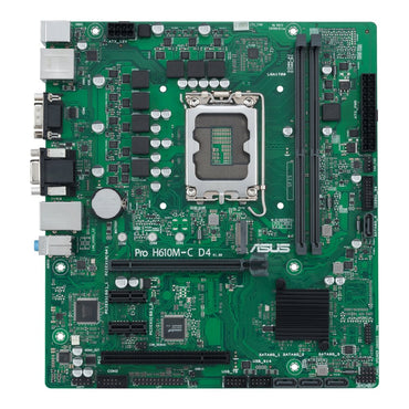 ASUS PRO H610M-C D4-CSM | Socket LGA 1700 | Intel H610 | 2xDDR4 | Micro-ATX | Moederbord - Matmuis - Matmuis