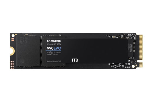 Samsung 990 EVO | 1TB NVMe SSD | M.2 Gen4 | 5.000 MB/s Lezen | 4.200 MB/s Schrijven - Matmuis