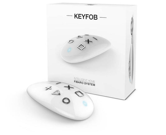 Fibaro KeyFob elektrische schakelaar Wit - Matmuis - Matmuis
