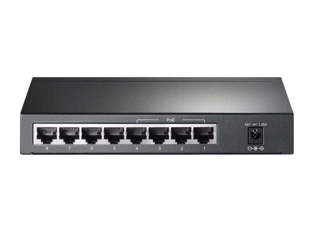 TP-Link TL-SG1008P | 8-Poorts Gigabit Desktop Switch | 4x PoE+ | Unmanaged - Matmuis
