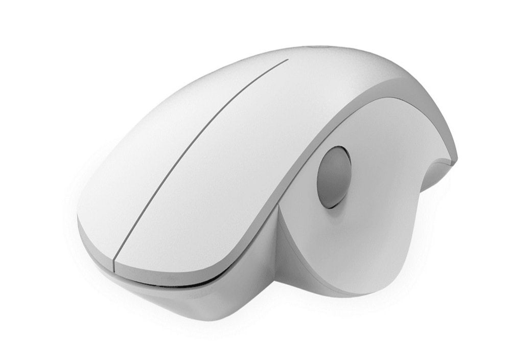 Qware Luton | Draadloze Muis | Links- en Rechtshandig | RF | 1600 DPI | Wit - Matmuis