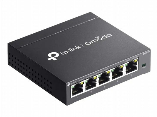 TP-Link Omada ES205G | 5-poorts Gigabit Managed Switch | Cloudbeheer via Omada App - Matmuis
