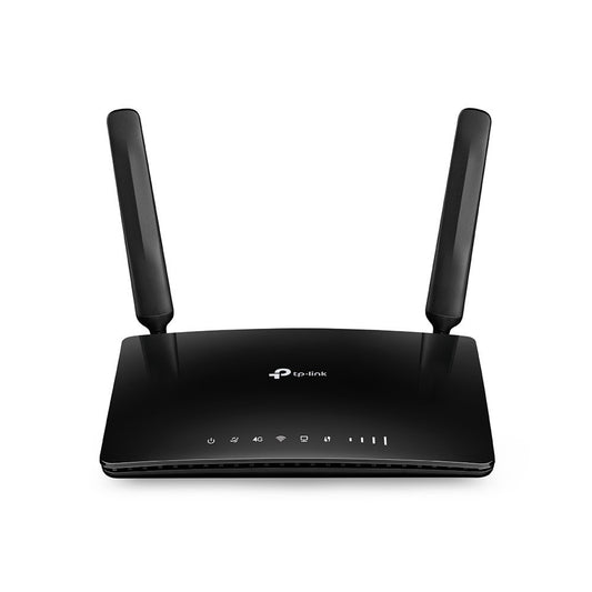 TP-Link Archer MR400 | Draadloze Dual-band Router (2.4 GHz / 5 GHz) | 4G LTE Modem | AC1200 (tot 300 + 867 Mbit/s) | Zwart - Matmuis - Matmuis