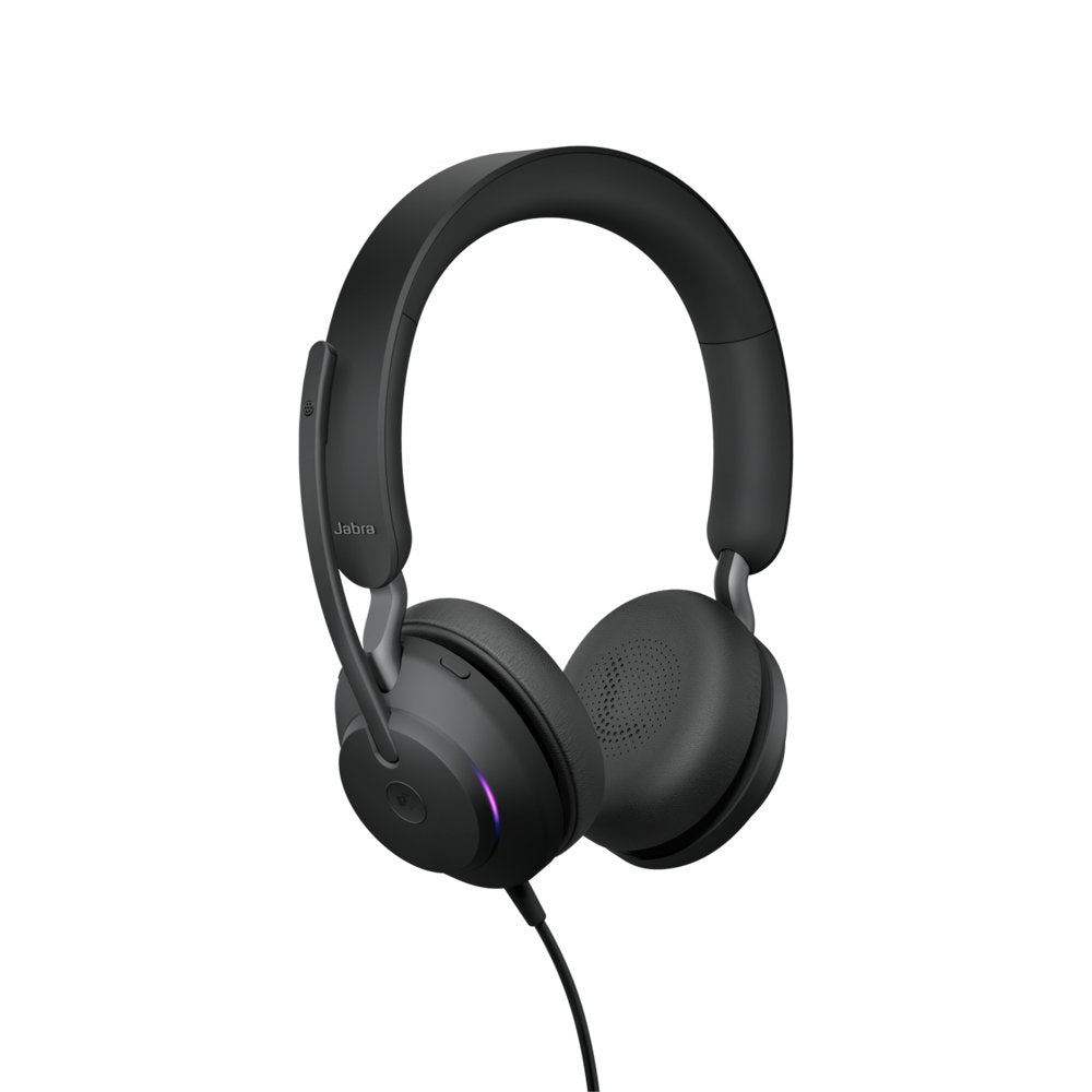 Jabra Evolve2 40SE | Bedrade On-ear headset | USB-A | Zwart - Matmuis - Matmuis