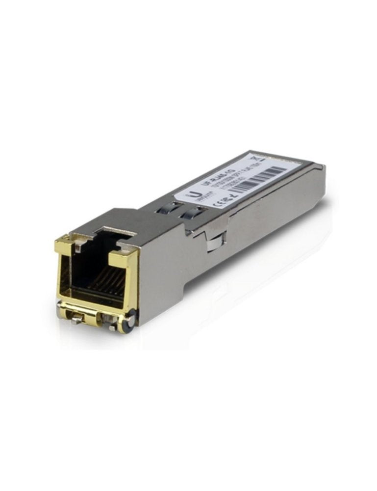 Ubiquiti UF-RJ45-1G | SFP Transceiver Module | 10/100/1000 Mbps | Koper | RJ45 | 100 m - Matmuis