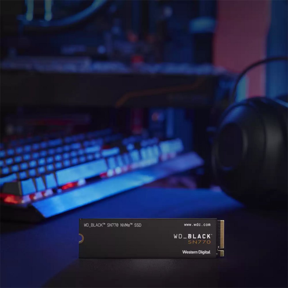Western Digital Black SN770 | 2TB NVMe SSD | M.2 Gen4 | 5.150MB/s Lezen | 4.850MB/s Schrijven