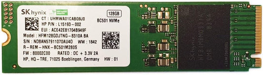 OEM | 128GB NVMe SSD | M.2 | PULLED - Matmuis - Matmuis