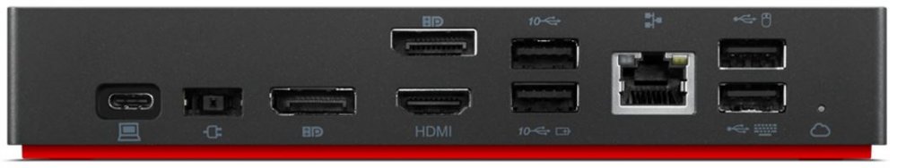 Lenovo ThinkPad Smart Dock | Universal USB-C | Thunderbolt 4 | Zwart - Matmuis - Matmuis