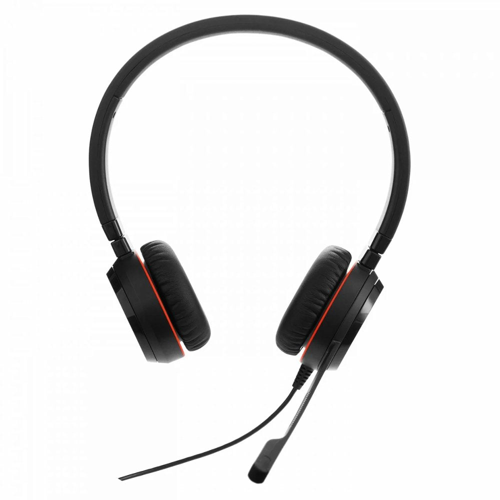 Jabra Evolve 20SE MS | Bedrade On-ear Stereo Headset | USB-A | Zwart - Matmuis - Matmuis