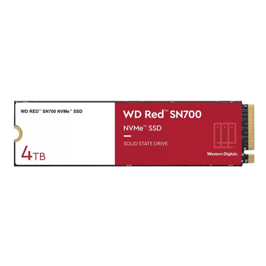 Western Digital Red SN700 | 4TB NVMe SSD | M.2 Gen3 | 3.400MB/s Lezen | 3.100MB/s Schrijven - Matmuis