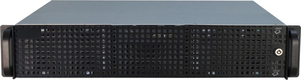 Inter-Tech 2U-20240 | Server Rack Case | Zwart - Matmuis
