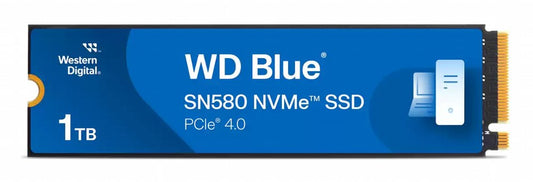 Western Digital Blue SN580 | 1TB NVMe SSD | M.2 Gen4 | 4.150MB/s Lezen | 4.150MB/s Schrijven - Matmuis