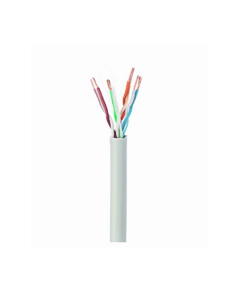 Gembird U/UTP Cat 5E Netwerkkabel (UPC-5004E-L) | 304,8 m | Grijs - Matmuis