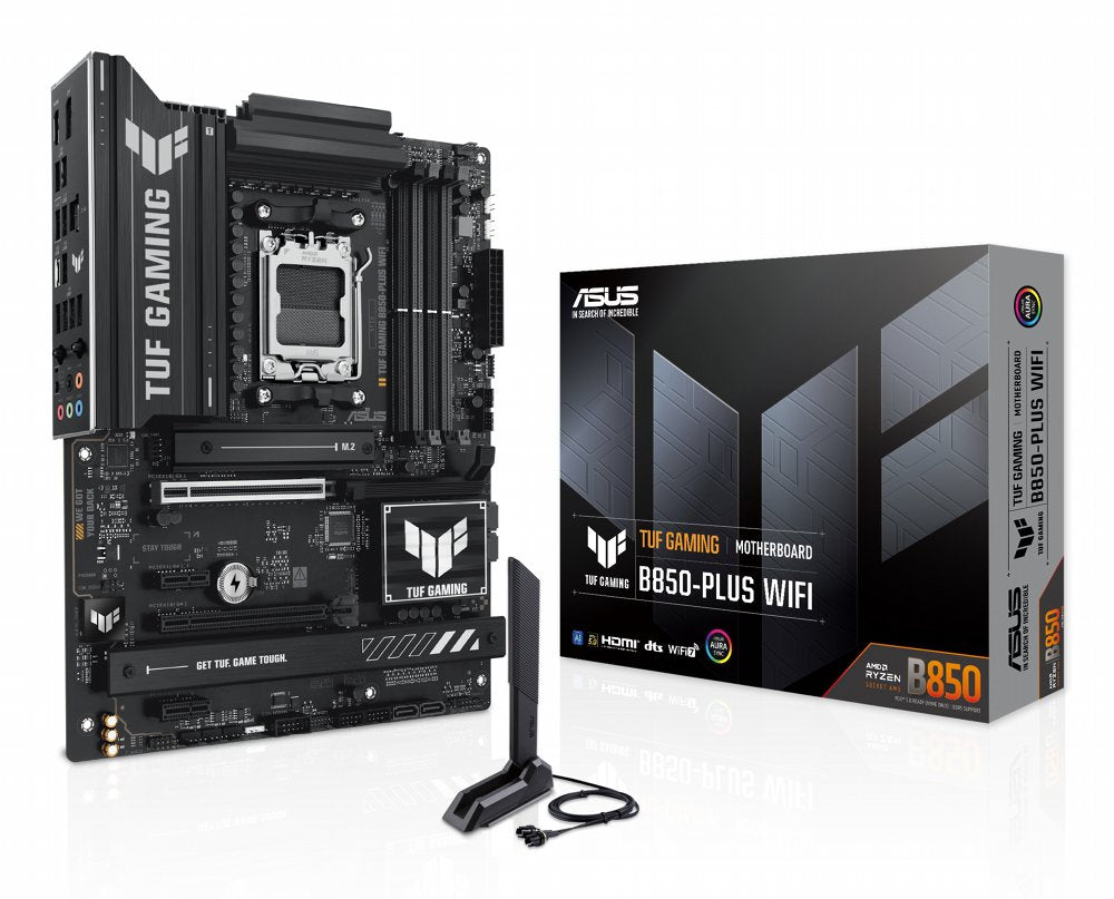 ASUS TUF Gaming B850-PLUS WIFI | AMD B850 Moederbord | AM5 | ATX | DDR5 | PCIe 5.0 | WiFi 7 | 2.5GbE - Matmuis - Matmuis