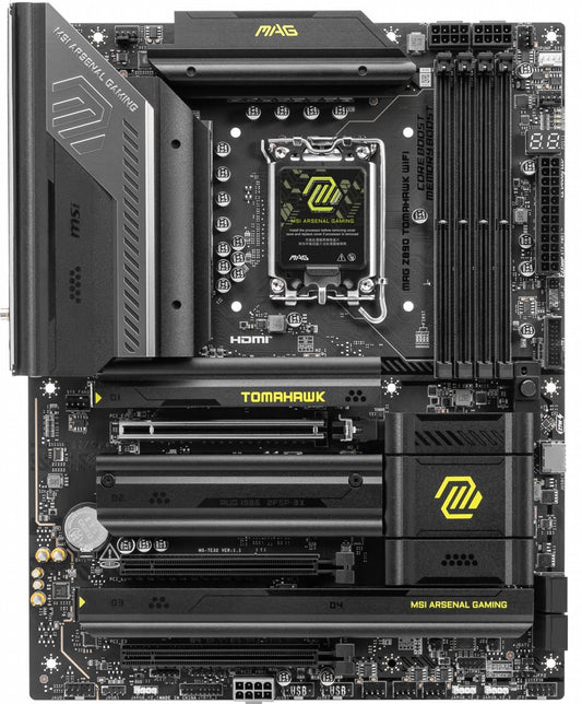 MSI MAG Z890 TOMAHAWK WIFI | Socket LGA 1851 | Intel Z890 | 4xDDR5 | ATX | Moederbord - Matmuis - Matmuis