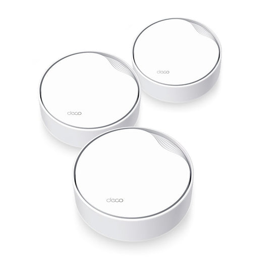 TP-Link Deco X50-PoE (3-pack) | Dual-band WiFi 6 Mesh Router | Gigabit Ethernet | AX3000 - Matmuis - Matmuis