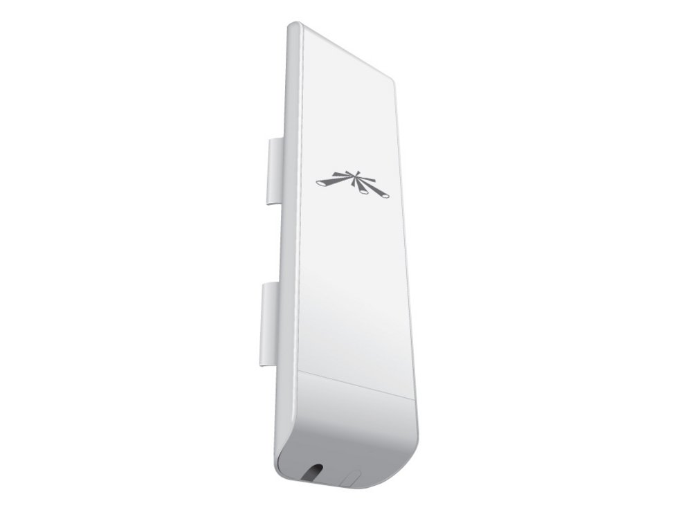 Ubiquiti NanoStation NSM2 | WiFi 4 Outdoor CPE | 150 Mbit/s | Passief PoE (injector inbegrepen) | Inclusief Mastmontagebeugel - Matmuis