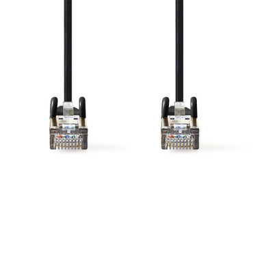 Nedis netwerkkabel | Cat5e | SF/UTP (S-FTP) | 3 m | Zwart | CCGP85121BK30 - Matmuis - Matmuis