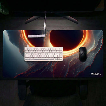 XXL Muismat | Space Planet Black Hole | Matmuis