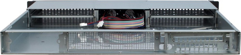 Inter-Tech IPC 1U-10248 | Server Rack Case | Zwart - Matmuis