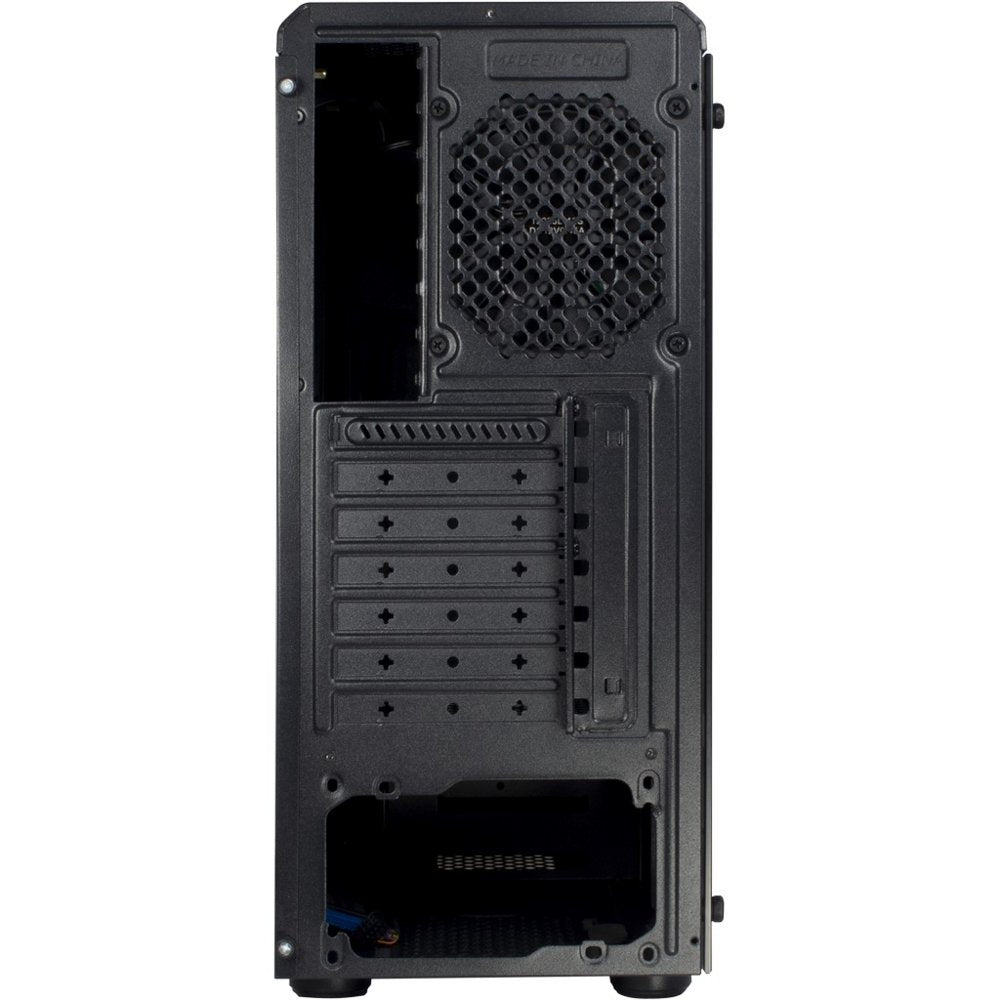 Inter-Tech C-3 Saphir RGB | Midi Tower | Zwart - Matmuis