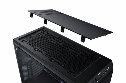 be quiet! Pure Base 600 Window | Midi Tower Case | Zwart/Oranje - Matmuis