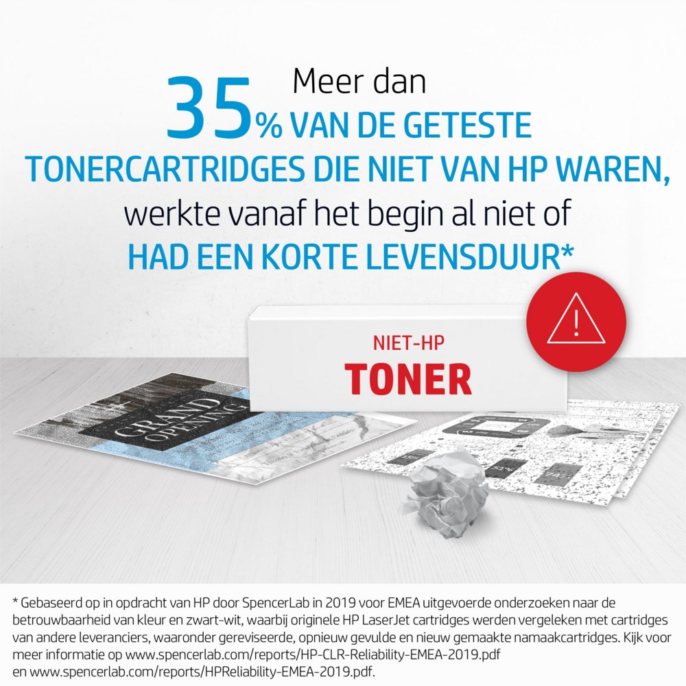 HP 117A | Lasertonercartridge | Origineel | Cyaan | 1 stuk - Matmuis