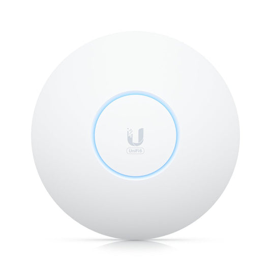 Ubiquiti UniFi U6 Enterprise | WiFi 6E Tri‑Band Access Point | 4800 Mbit/s | PoE+ | Inclusief Montagebeugel - Matmuis