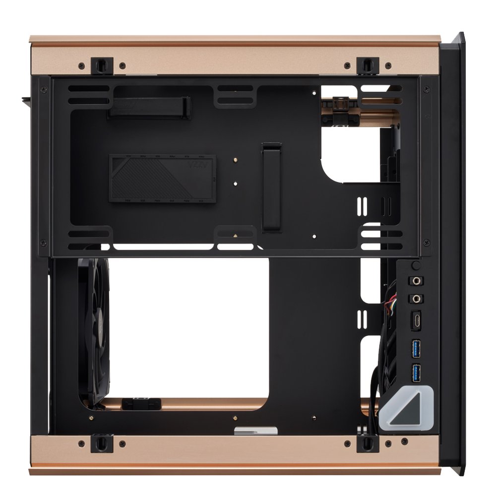 Azza Regis Cube Case | Zwart, Goud, Grijs