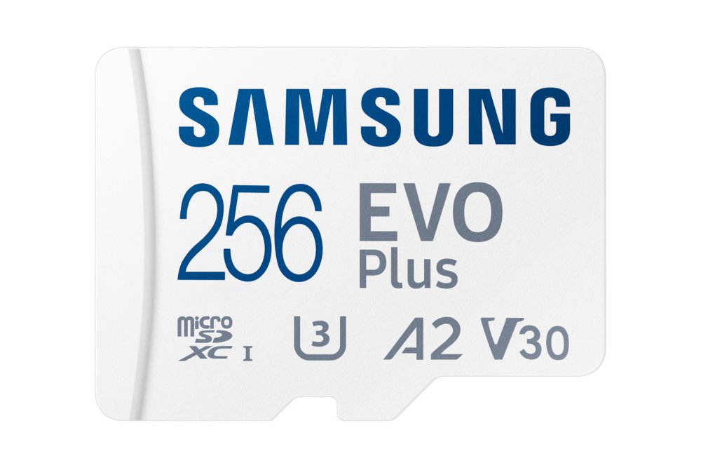 Samsung EVO Plus | MicroSDXC | 256GB | Class 10 | UHS-I U3 | Betrouwbare Opslag - Matmuis - Matmuis