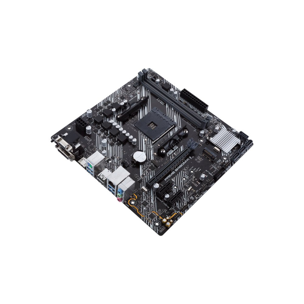 ASUS Prime B450M-K II AMD | Socket AM4 | AMD B450 | 2xDDR4 | Micro-ATX | Moederbord - Matmuis - Matmuis