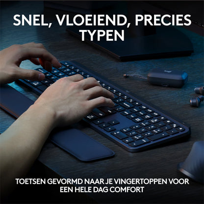 Logitech MX Keys S | Draadloos Toetsenbord | QWERTY - Matmuis - Matmuis