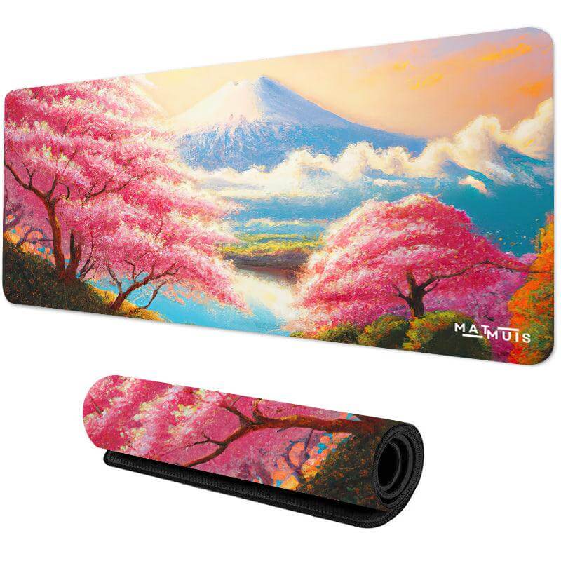 Cherry Blossom Lake | XXL Gaming Muismat