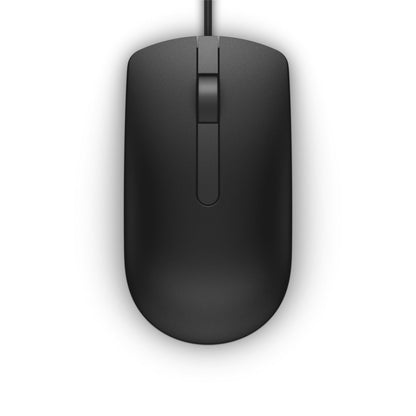 Dell MS116 | Bekabelde Muis | Links- en Rechtshandig | USB-A | 1000 DPI | Zwart - Matmuis - Matmuis