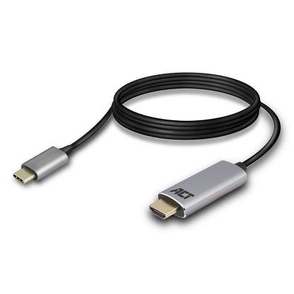 ACT AC7015 | USB-C naar HDMI kabel | 1,8 meter - Matmuis