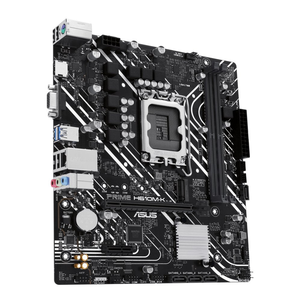 ASUS Prime H610M-K | Socket LGA 1700 | Intel H610 | 2xDDR5 | Micro-ATX | Moederbord - Matmuis - Matmuis