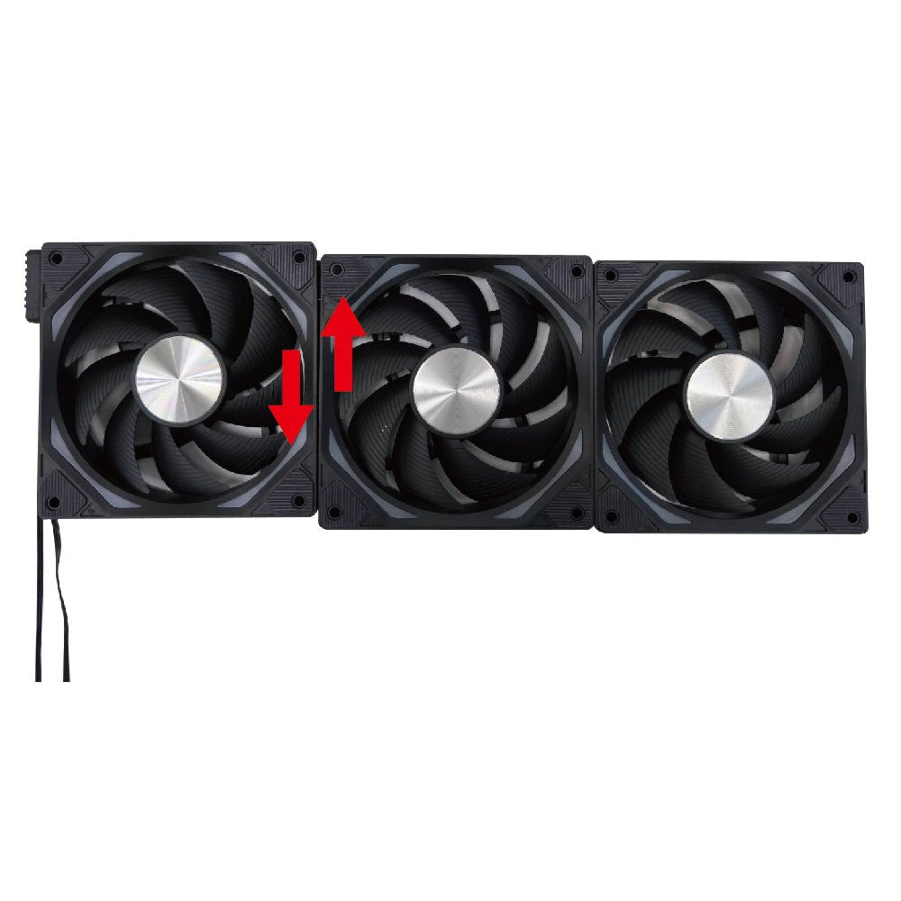 Azza Galaxy 3 RGB Pack | 120mm Case Fans - Matmuis