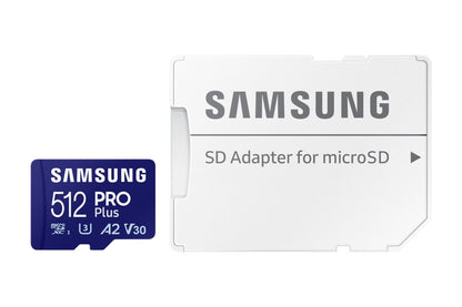 Samsung EVO Plus | MicroSDXC | 512GB | Class 10 | UHS-I U3 | Inclusief adapter - Matmuis - Matmuis