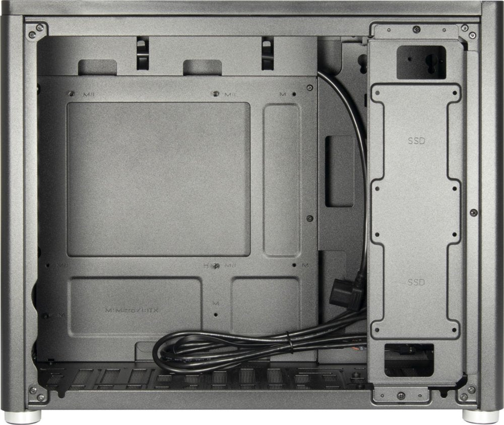 Inter-Tech X2 Duplex | Micro Tower Case | Zwart - Matmuis
