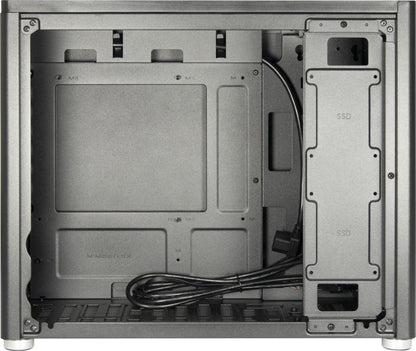 Inter-Tech X2 Duplex | Micro Tower Case | Zwart - Matmuis