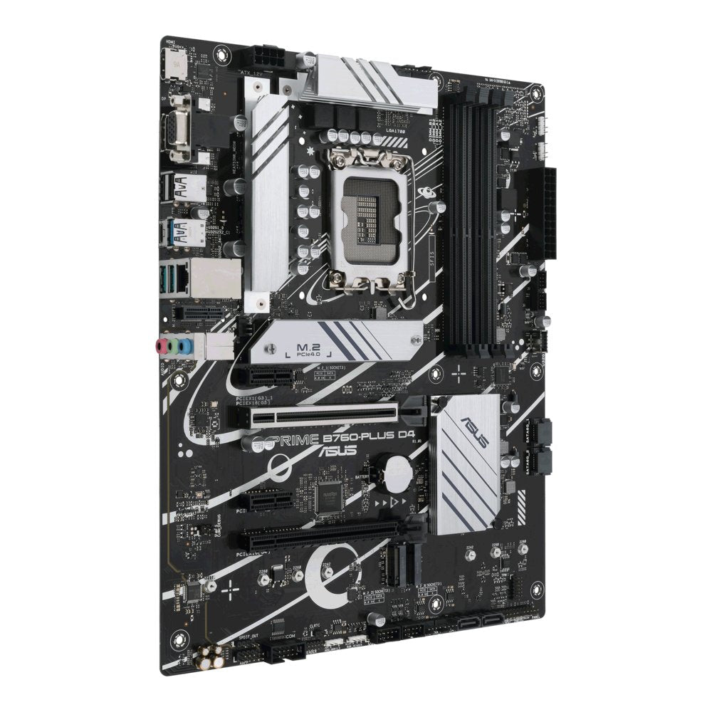 ASUS PRIME B760-PLUS D4 | Socket LGA 1700 | Intel B760 | 4xDDR4 | ATX | Moederbord - Matmuis - Matmuis