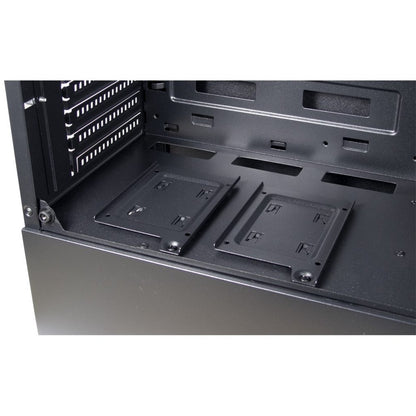 Inter-Tech C-303 Mirror | Tower Case | Zwart - Matmuis