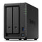 Synology DiskStation DS723+ NAS | 2 Drive Bays | AMD Ryzen R1600 | 2x Gigabit Ethernet | Zwart - Matmuis